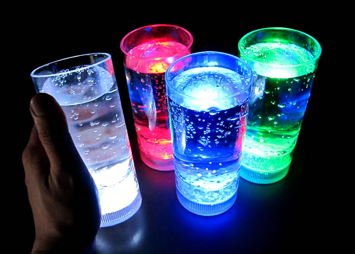 Glowing Drink Glasses for Kids