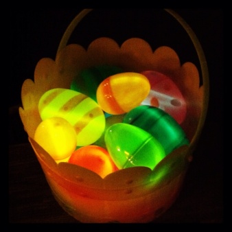 Glowing Easter Eggs