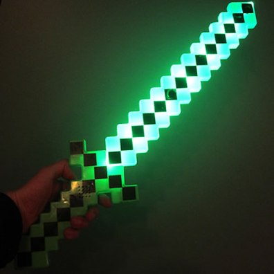 Light Up Pixel Sword